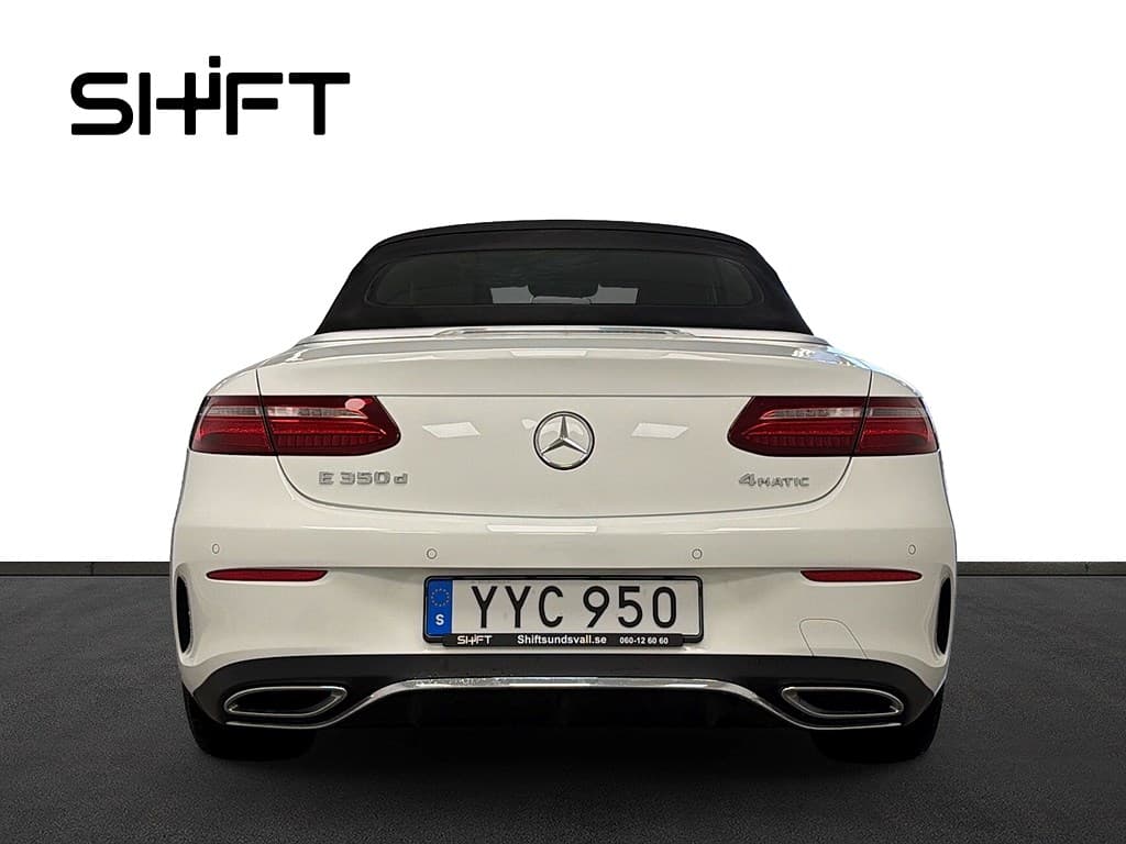 Mercedes-Benz E 350 d Cabriolet 4MATIC 9G-Tronic, 258hk, 2018