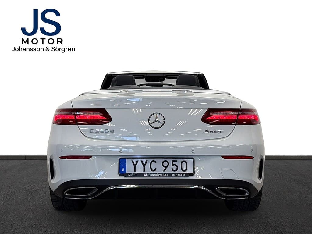 Mercedes-Benz E 350 d Cabriolet 4MATIC 9G-Tronic, 258hk, 2018