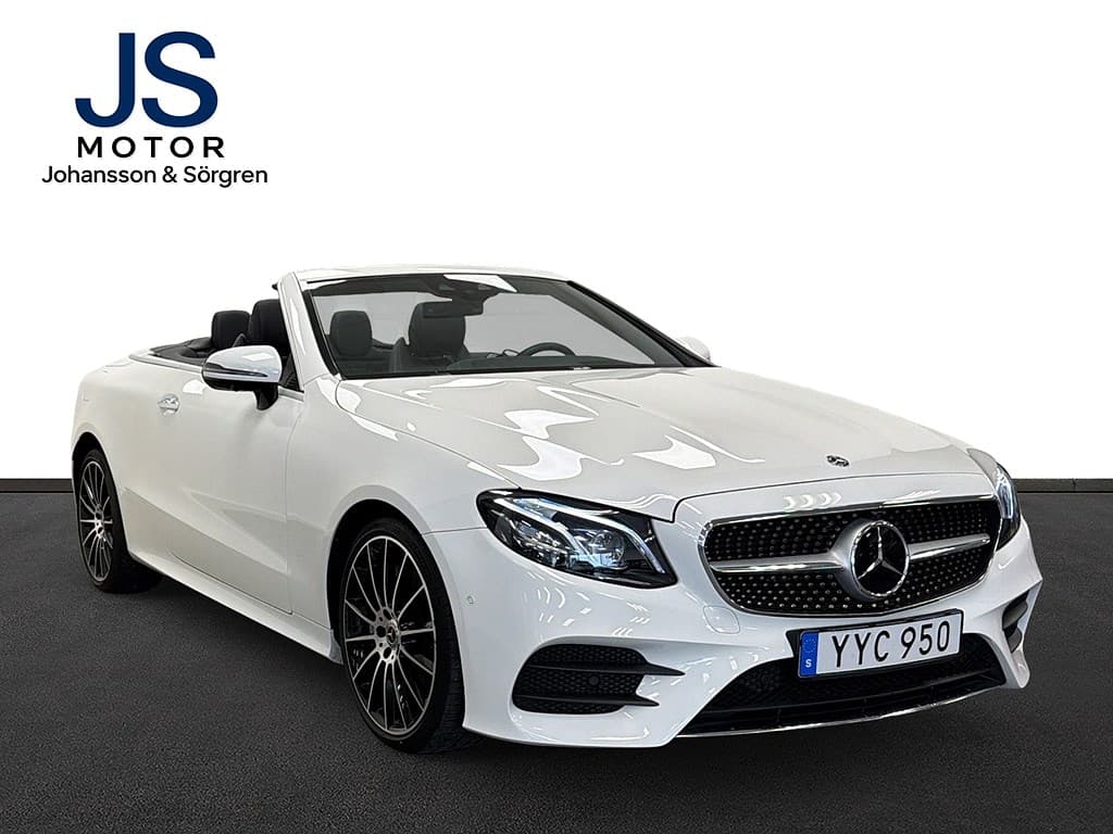 Mercedes-Benz E 350 d Cabriolet 4MATIC 9G-Tronic, 258hk, 2018