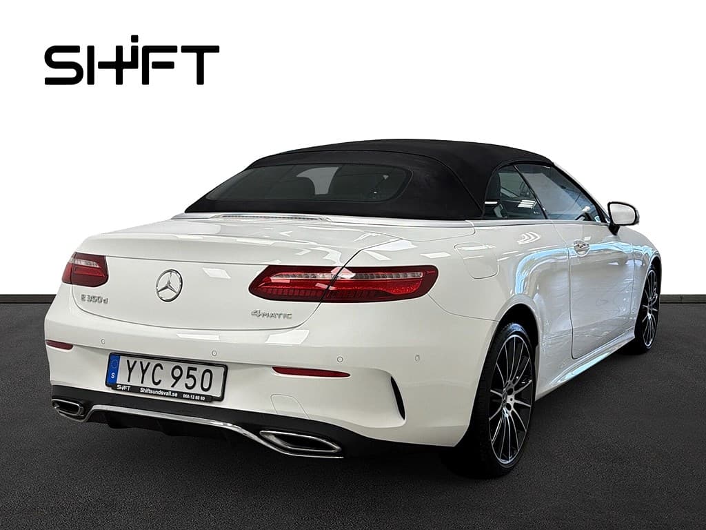 Mercedes-Benz E 350 d Cabriolet 4MATIC 9G-Tronic, 258hk, 2018