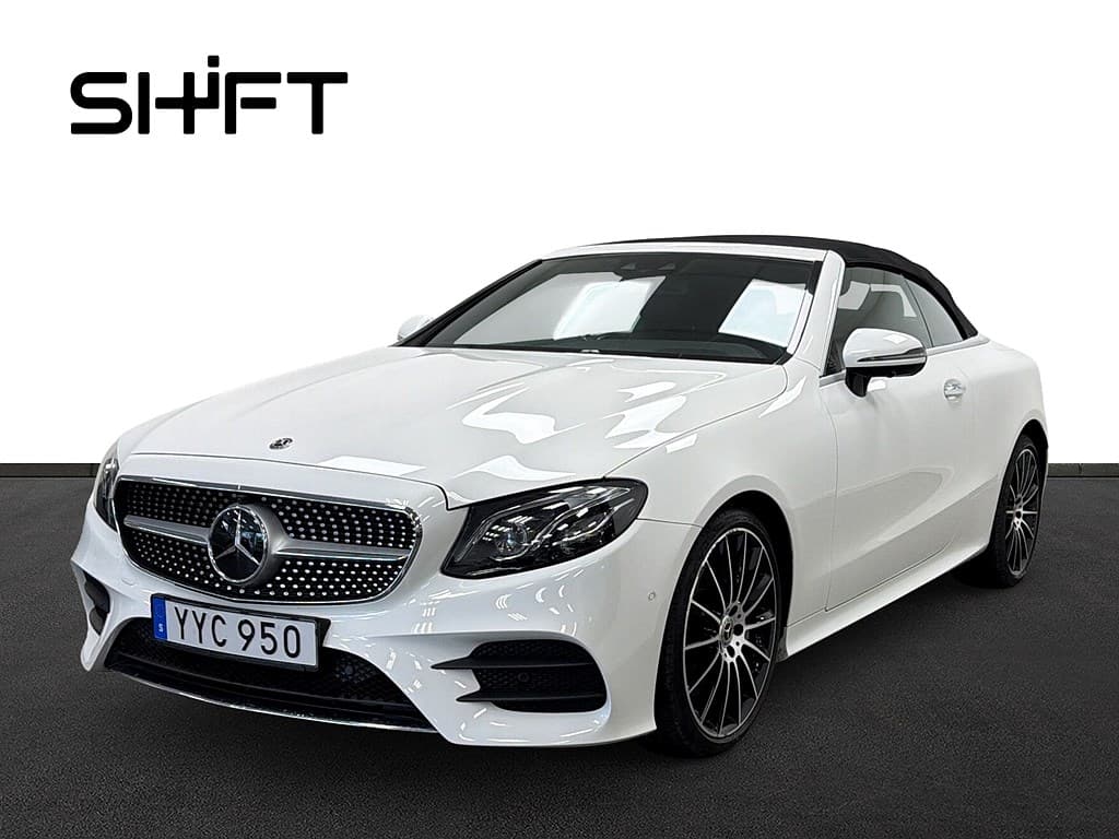 Mercedes-Benz E 350 d Cabriolet 4MATIC 9G-Tronic, 258hk, 2018