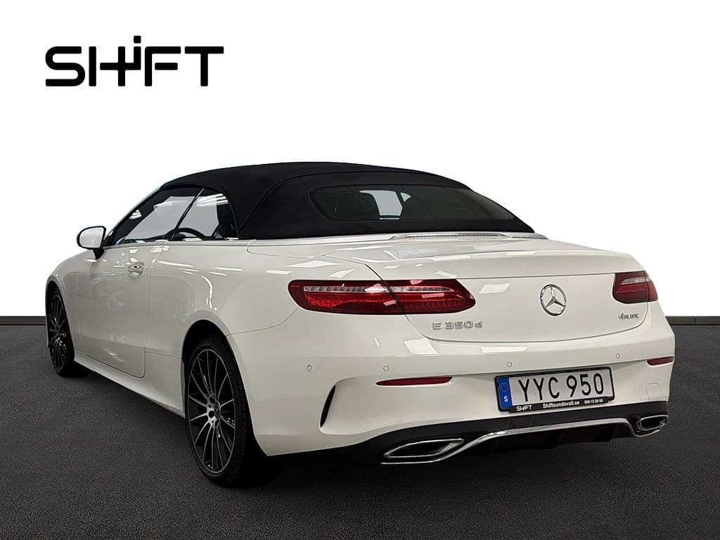 Mercedes-Benz E 350 d Cabriolet 4MATIC 9G-Tronic, 258hk, 2018